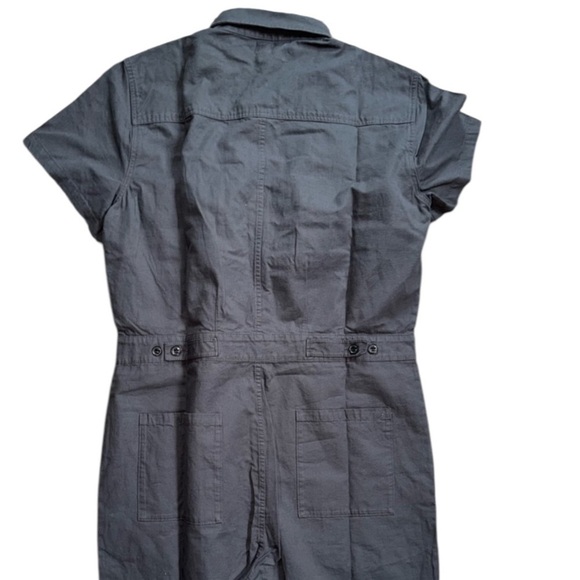 Outerknown SEA suit storm gray utility jumpsuit linen blend size Medium NWT 

M - Picture 8 of 14